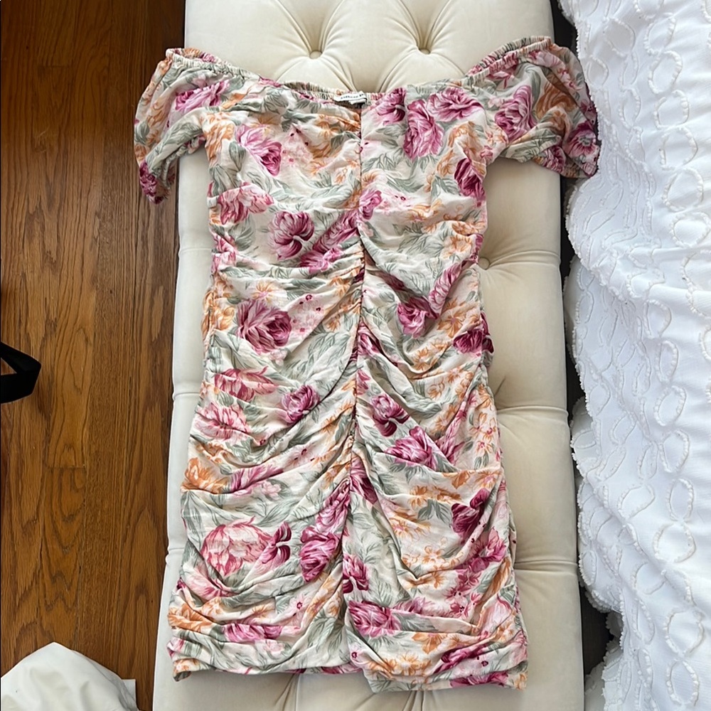 American Eagle Bodycon Floral Mini Dress